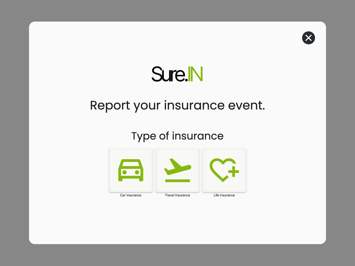 Insurance Claims Submission Form | free involve.me template