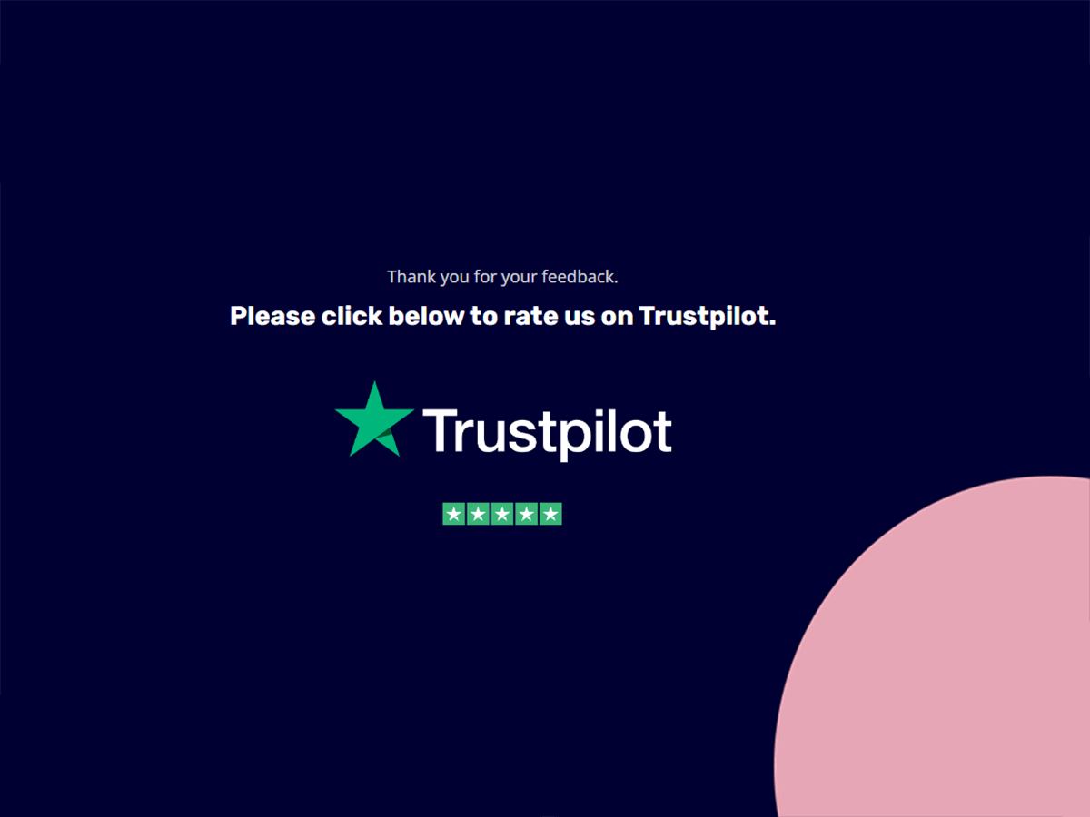 Trustpilot Review Funnel free involve.me template